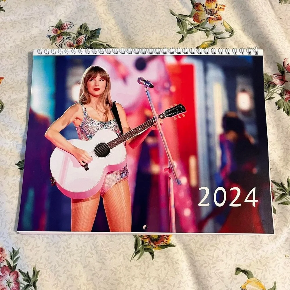 Taylor Swift 2024 photo wall calendar